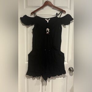 Marilyn Monroe Black V-Neck Top